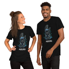 Load image into Gallery viewer, The Mirrored Gauntlet Tee - Sentinel - Sapphire

