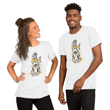Load image into Gallery viewer, The Mirrored Gauntlet Tee - Sentinel - Topaz