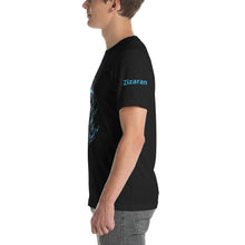 Load image into Gallery viewer, the Gauntlet Tee - Sentinel - Sapphire - Name Customisation