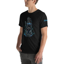 Load image into Gallery viewer, the Gauntlet Tee - Sentinel - Sapphire - Name Customisation