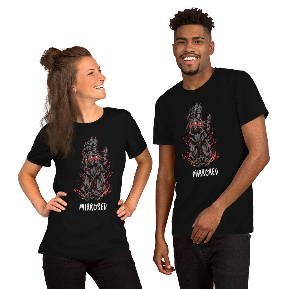 The Mirrored Gauntlet Tee - Sentinel - Ruby