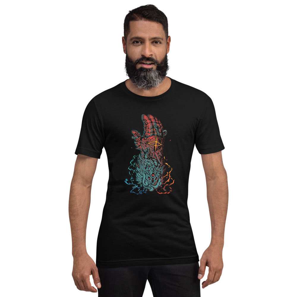 The Gauntlet Tee - Searing Worlds