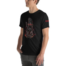 Load image into Gallery viewer, The Gauntlet Tee - Sentinel - Ruby - Name Customisation
